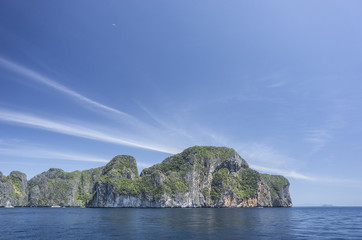 Naklejka premium Felsenküste - Krabi - Thailand
