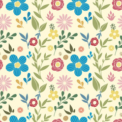 Flowers pattern