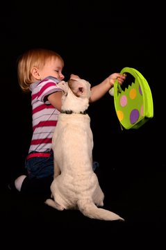 Child With Dog