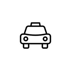 Taxi - Trendy Thin Line Icon