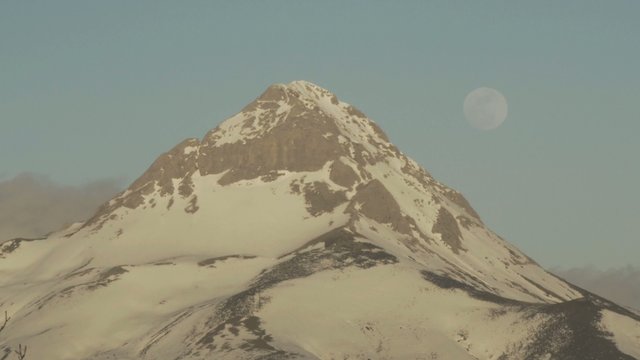 High mountain view
