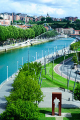 Fototapeta premium Nervión River Bilbao
