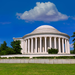 Thomas Jefferson memorial in Washington DC