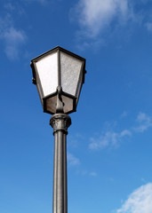 Fototapeta na wymiar Straßenlampe