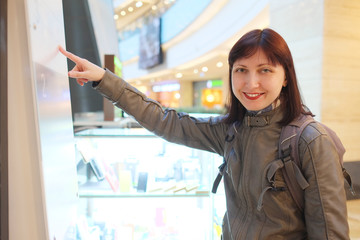 Woman at the Shopping Mall