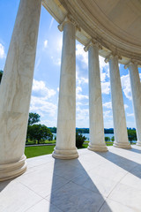 Thomas Jefferson memorial in Washington DC