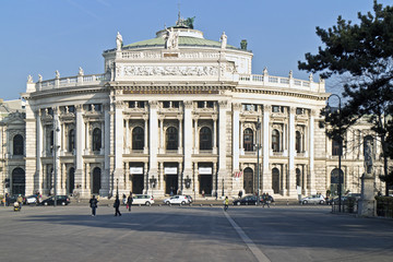 Fototapeta na wymiar Wien: Burgtheater