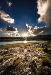 in una terra aspra e selvaggia