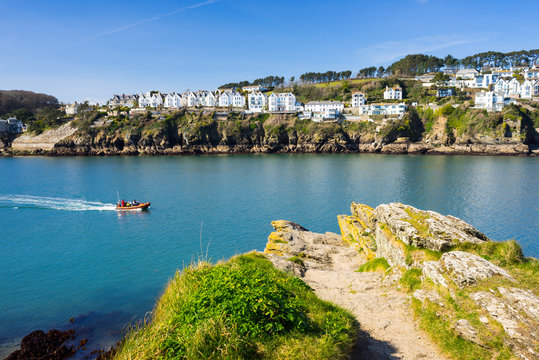 Fowey From Polruan Cornwall