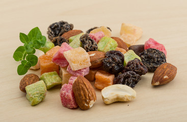 Nuts and dry fruits mix