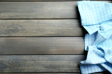 Obraz premium Napkin on wooden table