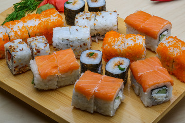 Japan sushi set