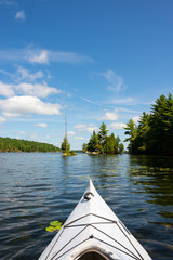 Kayak On A Northern Lake