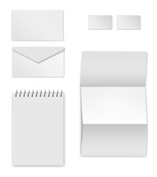 Corporate identity stationery templates