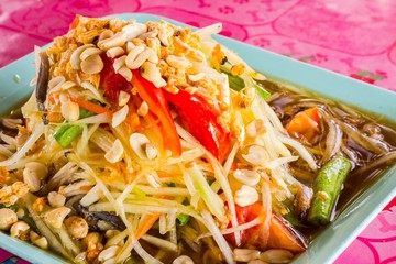 Green papaya salad