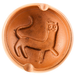 Cat ashtray