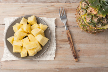 pineapple chunks