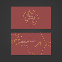 simplicity business card design