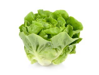 Lettuce isolated on white background