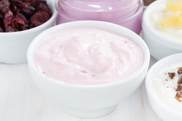 delicious fruit yogurt