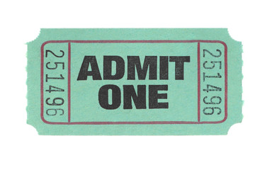Admit One Ticket