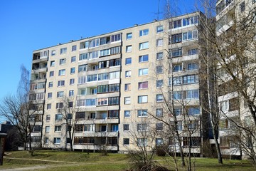 New houses in Vilnius city Justiniskes district