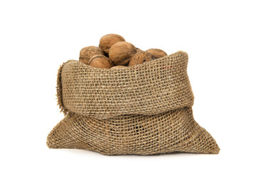 Walnuts in a bag