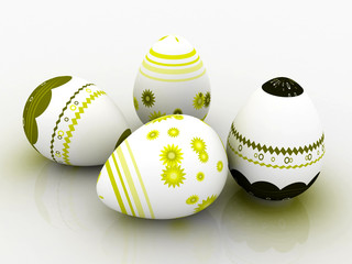 3d Easter Eggs