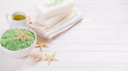 Spa and wellness setting