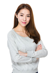 Young asian woman