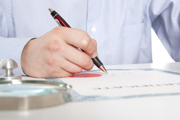 Lawyer, notary