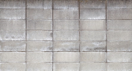 Concrete block wall background seamless and texture