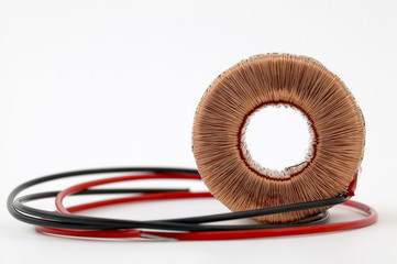 Spule, induktives Bauelement, Kupferdraht, Ringkern, Studio