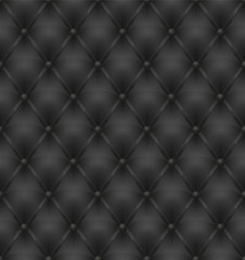 black leather upholstery seamless background