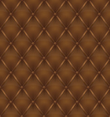 brown leather upholstery seamless background
