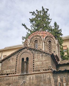 Athens, Greece, Panaghia Kapnikarea medieval church