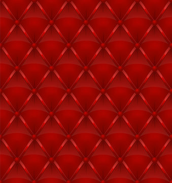 red leather upholstery seamless background
