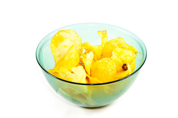 Frische Kartoffelchips