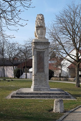 Obraz premium Kriegerdenkmal in Geisenfeld