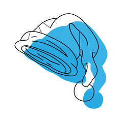 Santa Cap Clipart Vector