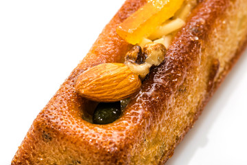 Financier aux fruits confits
