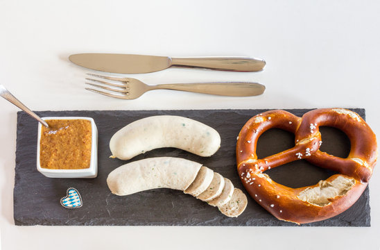 Wei&szlig;wurst und Brezn