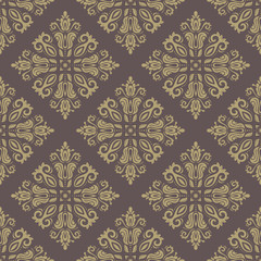 Orient Seamless  Pattern. Abstract Background