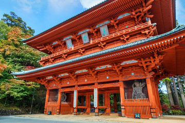 Daimon Gate on Mt. Koya, Wakayama, Japan