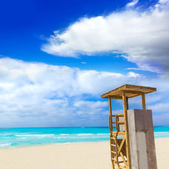 Majorca Es Trenc ses Arenes beach in Balearic