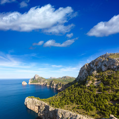 Fototapeta na wymiar Majorca mirador Formentor Cape Mallorca island