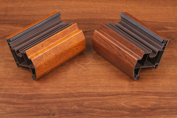 The Single PVC Corner Wood Decor on the wood