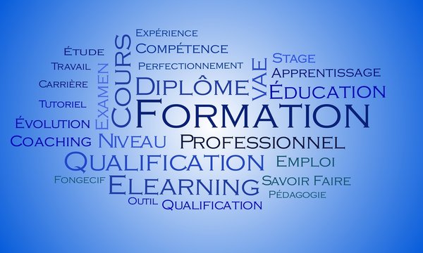 nuage de mots formation