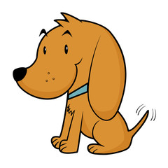 Dog cartoon