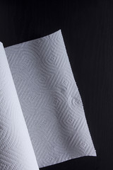 White kitchen roll paper